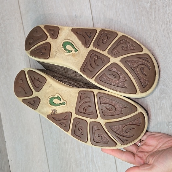 Olukai Nohea mesh slip on Loafer moccasin shoes mens sz 9 - Picture 14 of 15